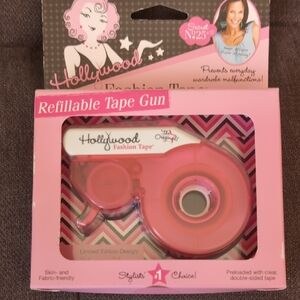 Hollywood Fashion Tape Refillable Tape Gun - Pink